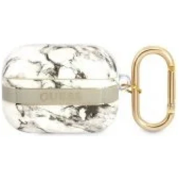 Guess GUAPHCHMAG Case for Airpods Pro Grey Marble 