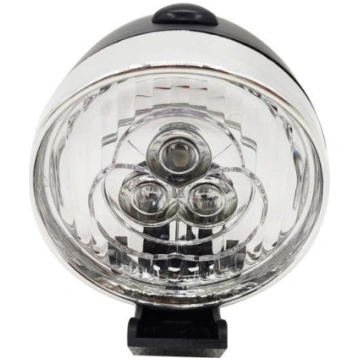 Bicycle Retro Headlight 3LED Battery Riding Light