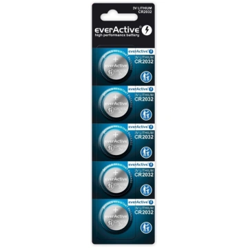 Lithium batteries everActive CR2032 - blister 5 pc