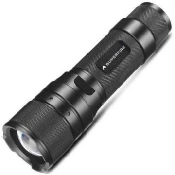Superfire F3-XPE ZOOM lukturītis 260lm, 300m