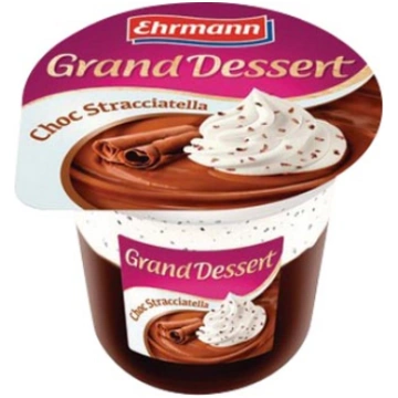DESERTS PUDIŅŠ GRAND DESSERT STRACIATELLA 190G