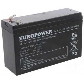 Re-battery: acid-lead | 12V | 5.5Ah | AGM | mainte