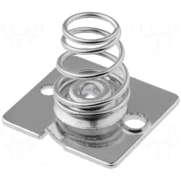 Spring contact | Mounting: push-in | Size: AA,AAA,