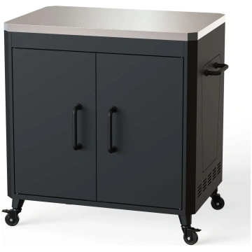 830501 - Le Feu Pizza Station with stainless steel