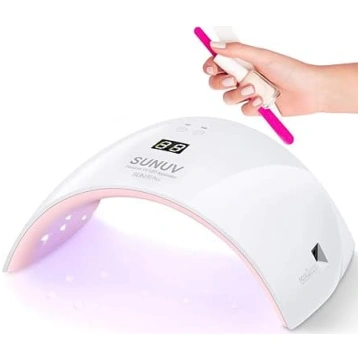 SUNUV nagu žāvētājs LED UV lampa gēla nagiem, UV L