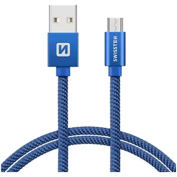 Swissten Textile Quick Charge Universal Micro USB 
