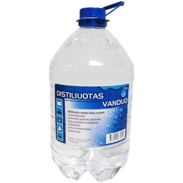 Destilēts ūdens, 5 l