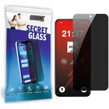 GrizzGlass SecretGlass privātuma rūdīts ekrāna aiz