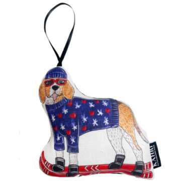 Mini Beagle Ornament