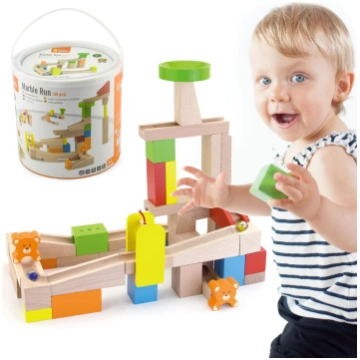 VIGA koka konstruktors MARBLE RUN 51619 74780
