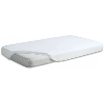 Palags jersī mitrumnecaurlaidīgs 160x80 cm WHITE (
