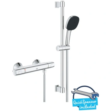 Grohe Precision Trend - Dušas komplekts ar termost