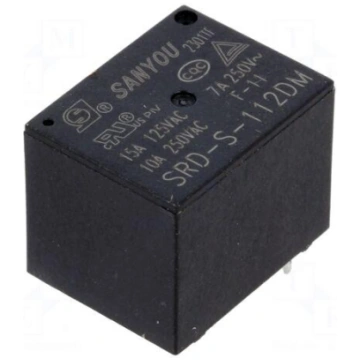 Relay: electromagnetic | SPST-NO | Ucoil: 12VDC | 
