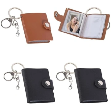 Mini fotoalbums ar atslēgas piekariņu, 4 gab. iepa
