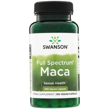 Swanson SWANSON Maca 500 mg – 100 kapsulas