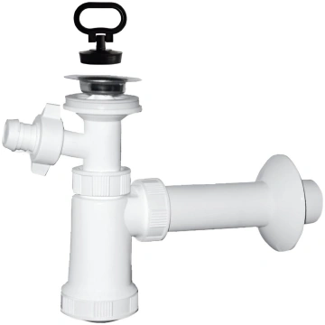 Sifons izlietnei EU1N332 1 1/4x32mm ar izpludi un 