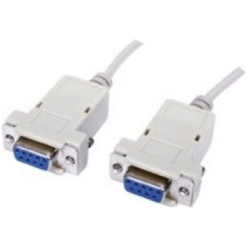 Kabelis DB9-F: DB9-F Null Modem 1.8m | CABLE-138 |
