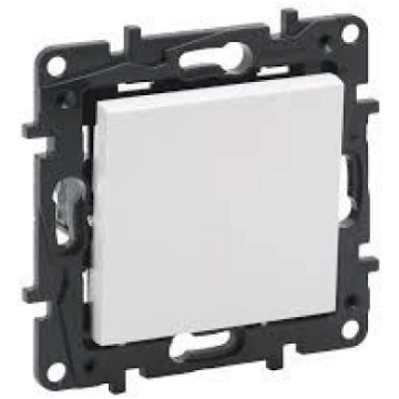 Slēdzis 863109 zvana poga 6A matēts balts Legrand