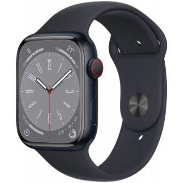 Apple Watch Series 8 Smartwatch (midnight, 45mm, A