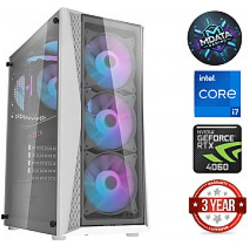 MDATA GAMING i7-12700KF 32GB 512GB SSD RTX 4060 NO