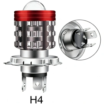 Universal Motorcycle LED Headlight Bulb H4 H6 BA20