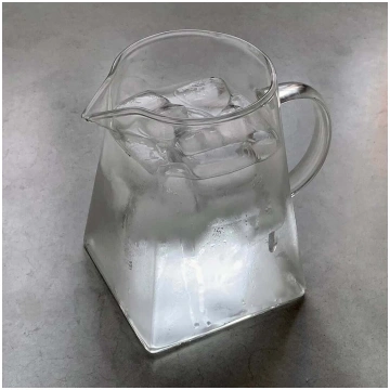 Aeris Frosted Glass Pitcher