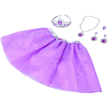 Kostīms bērniem, princese ZA6027, sudraba krās./vi