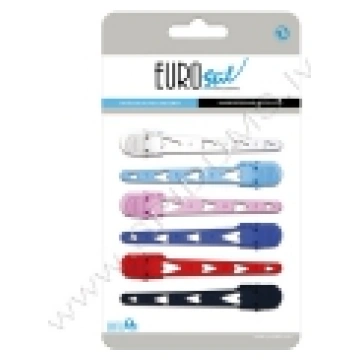 EURO-STIL CLIPS PLASTIC HEART 1 psc. - Frizieru pī