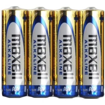 Batterie AA LR6 alcaline 1,5V confezione da 4 per 
