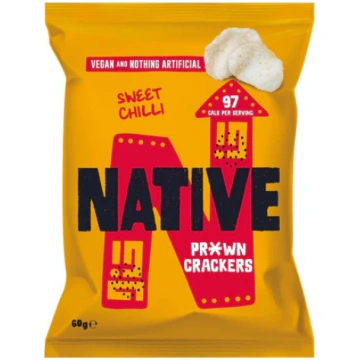 Native Vegan Prawn Crackers Sweet Chilli Sharing B