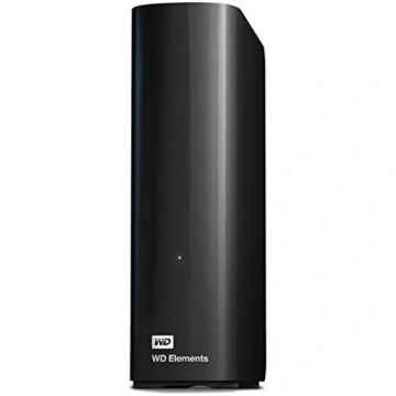 WD Elements Galddatoru ārējais HDD 8TB - Melns (WD