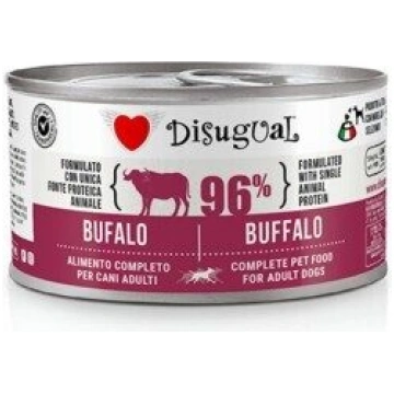 DISUGUAL MonoProtein konservi suņiem ar bifeļu gaļ