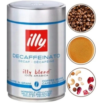 Kawa ziarnista illy Espresso Decaffeinato 250 g 80
