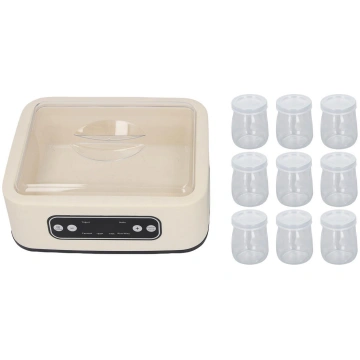 Yogurt Maker with 9 Glass Jars Multifunctional Hom