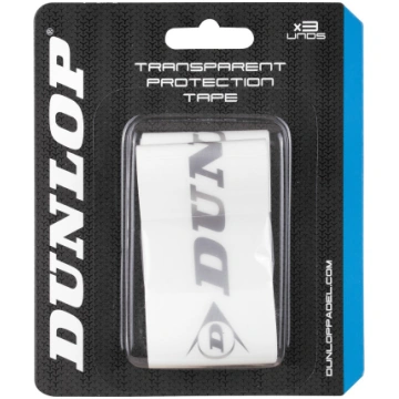 Padel racket protective tape DUNLOP 3 pcs, transpa
