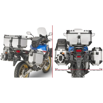 Givi Tubular pannier holder for Trekker Outback CR