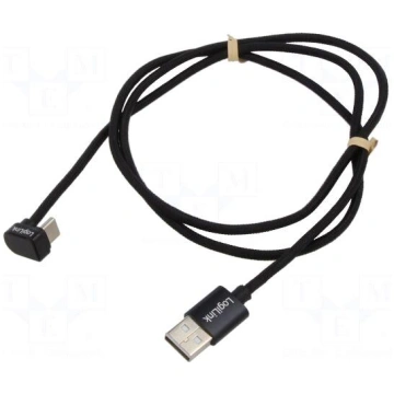 Cable | USB 2.0 | USB A plug,USB C angled plug | 1