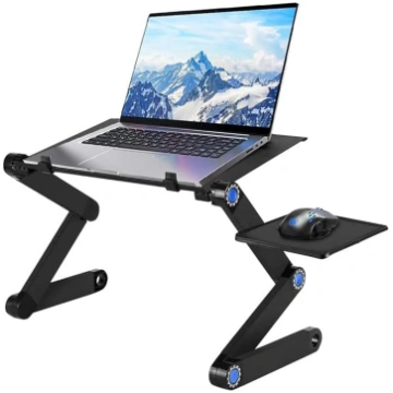Laptop Stand, Aluminium Height-Adjustable Ventilat