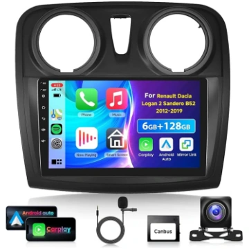 6G 128G VECHTEL 9" Bluetooth-Autoradio für Renault