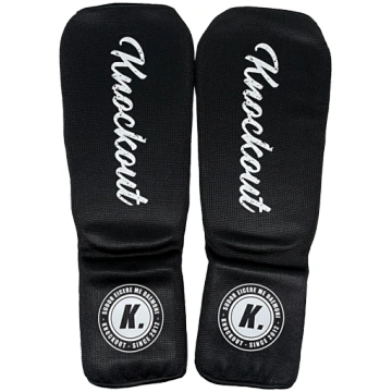 Knockout Soft Shinguards black S KO-CHG-3019-S
