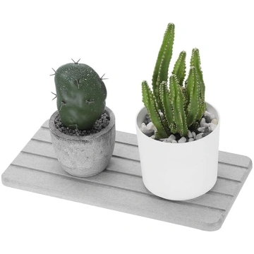 2 Pack Quick Drying Diatomite Bowl Soap Holder Ūde