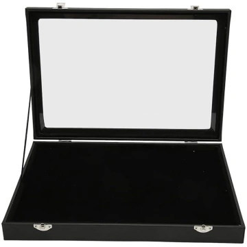 Fockety Pin Display Case, 13.8 x 9.4 x 2 Inches, L