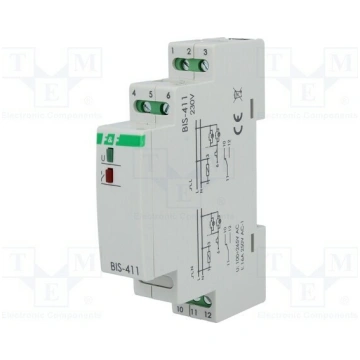 Relay: installation; bistable,impulse; SPDT; 16A; 