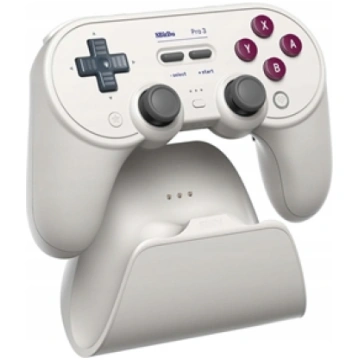 Pad 8BitDo Pro 3 balta Bezprzewodowy kontroler 692