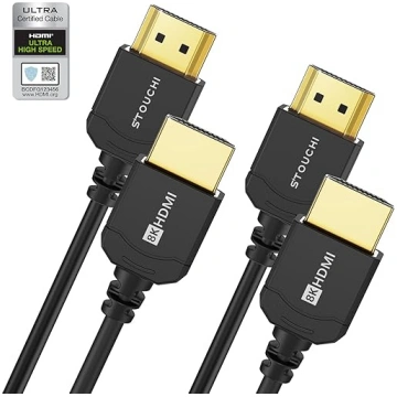Stouchi īpaši plāns HDMI 2.1 kabelis 8K, 1,5 m, īp