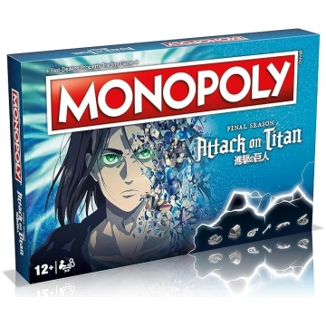 Uzvaras gājieni Attack on Titan: The Monopoly Boar