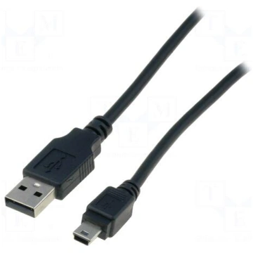 Cable | USB 2.0 | USB A plug,USB B mini plug | nic