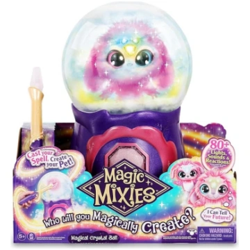Magic Mixies MGX05000 Kristāla bumba rozā lelles, 