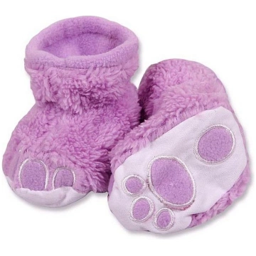YO BABY Čībiņas Dino 0-6m, OB-001 violets 35131