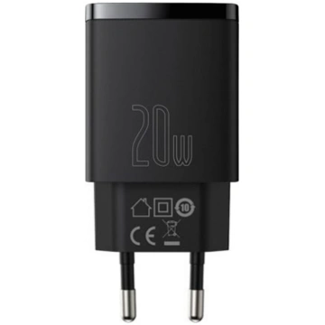 Lādētājs Baseus Compact Quick Charger USB + USB-C 